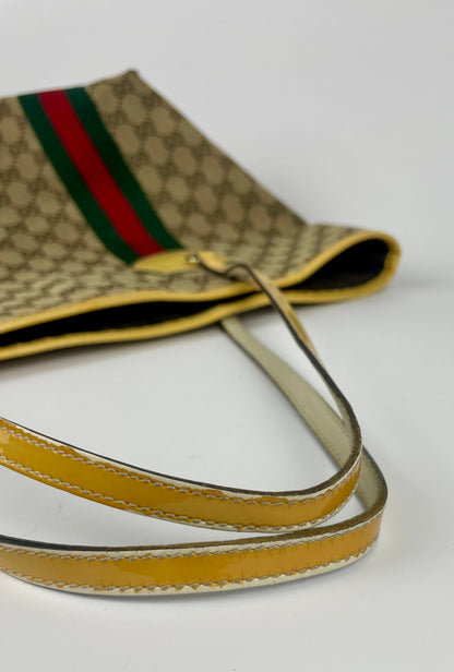 The Vintage Bag Gucci Sherry Line Shopper