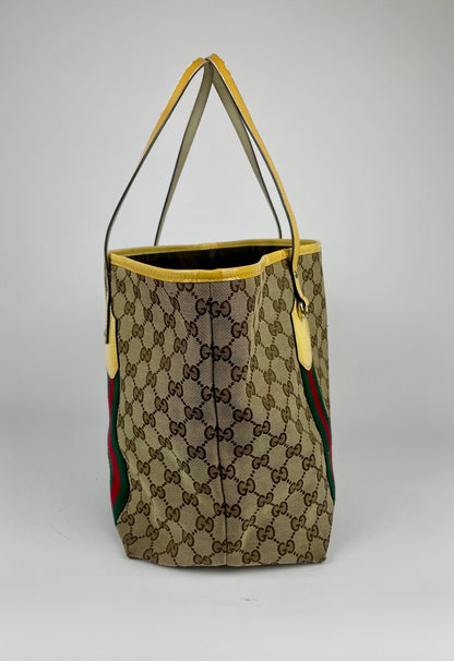 The Vintage Bag Gucci Sherry Line Shopper