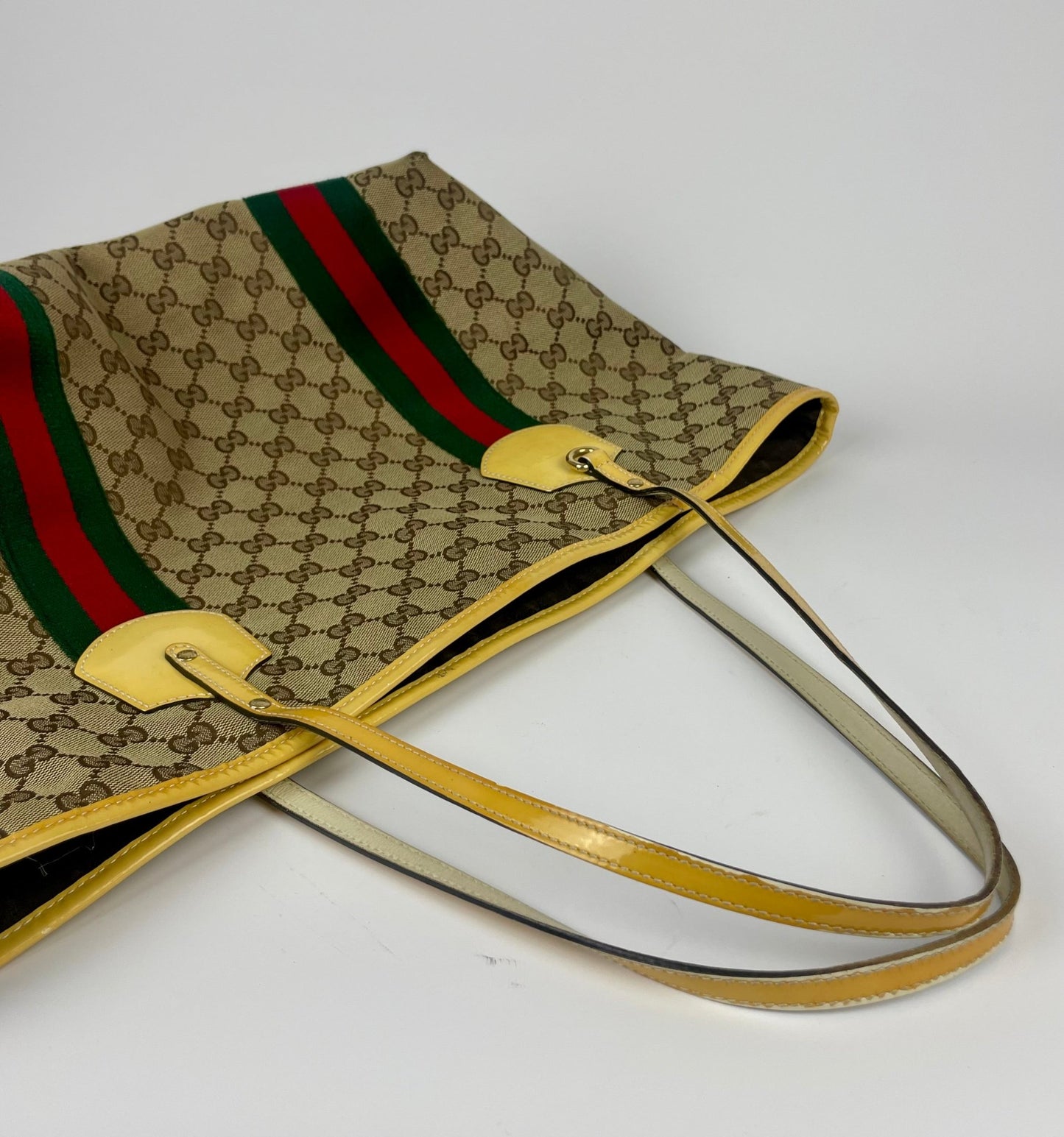 The Vintage Bag Gucci Sherry Line Shopper