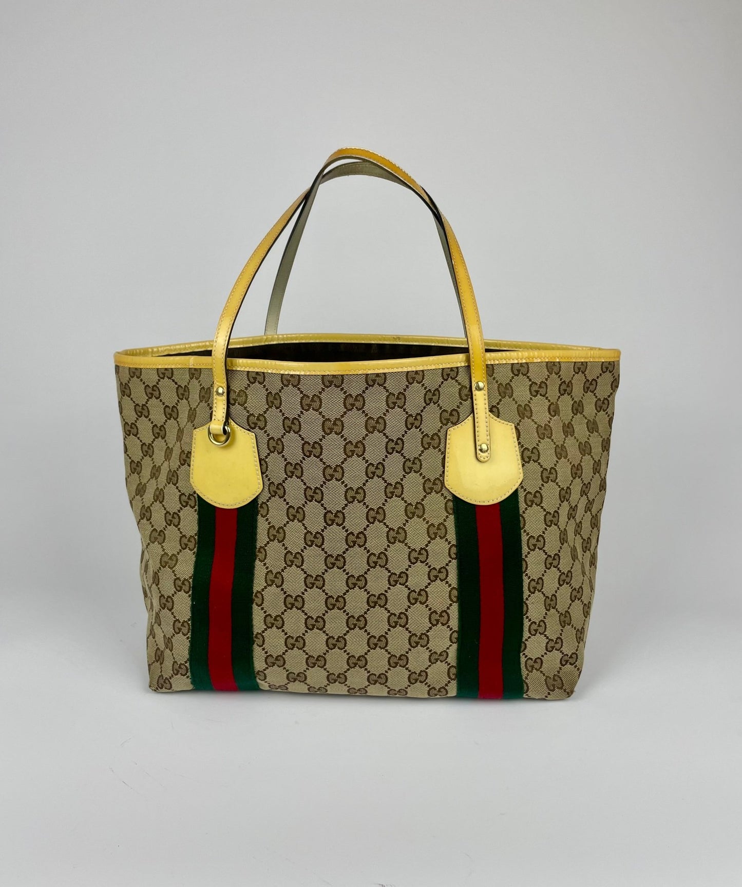 The Vintage Bag Gucci Sherry Line Shopper