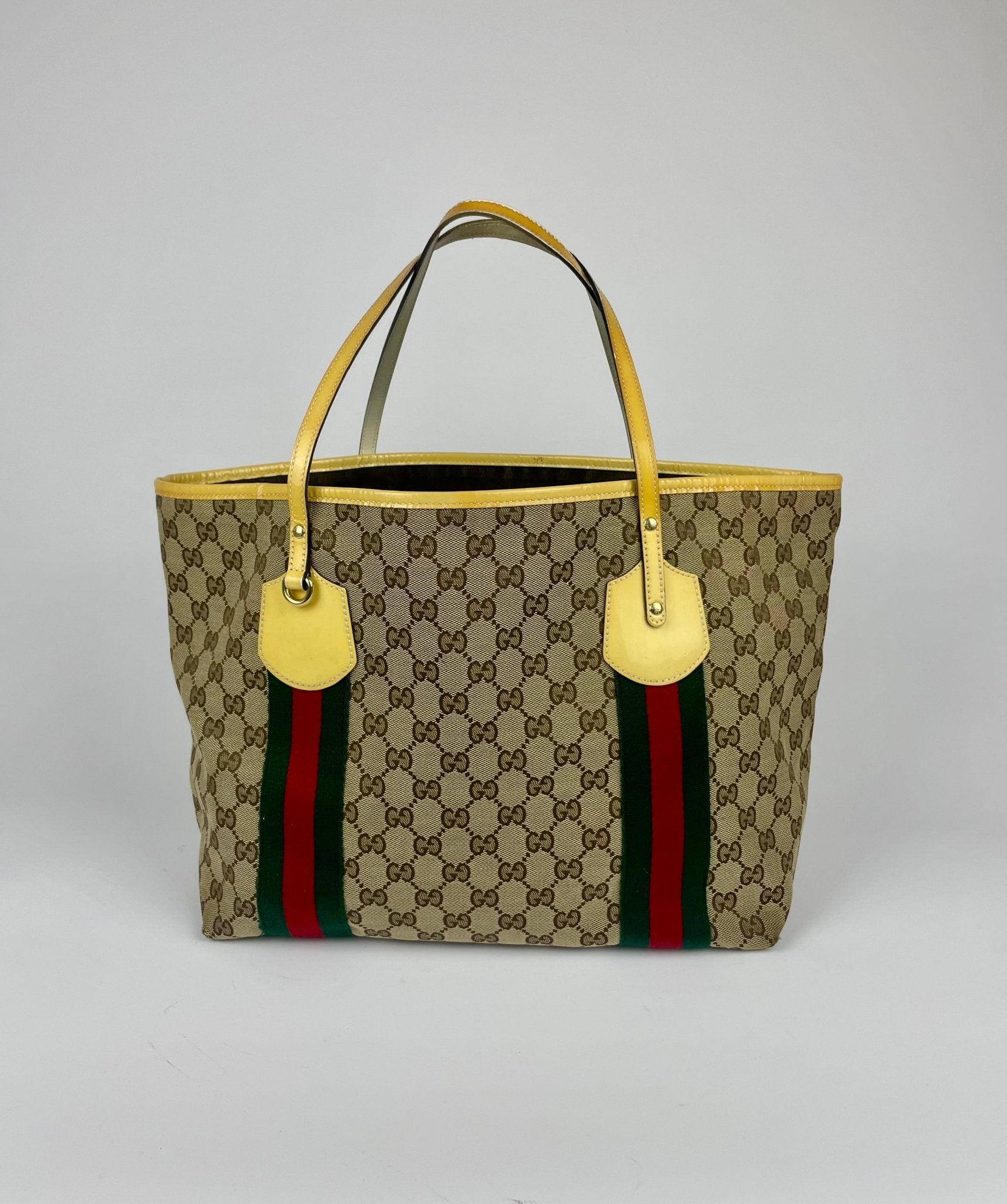 The Vintage Bag Gucci Sherry Line Shopper