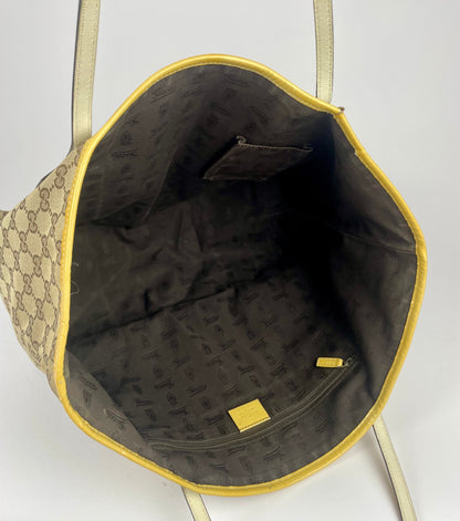 The Vintage Bag Gucci Sherry Line Shopper