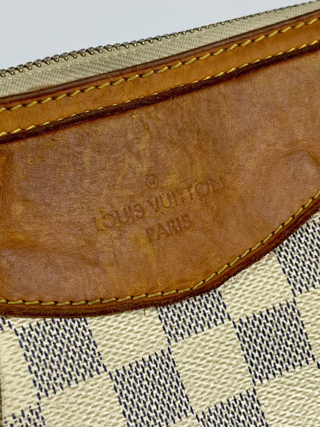 The Vintage Bag Louis Vuitton Damier Azur Siracusa PM