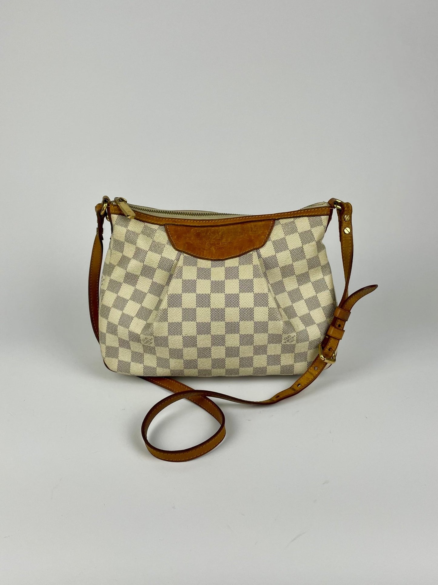 The Vintage Bag Louis Vuitton Damier Azur Siracusa PM