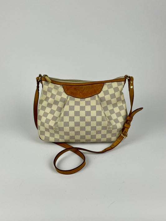 The Vintage Bag Louis Vuitton Damier Azur Siracusa PM