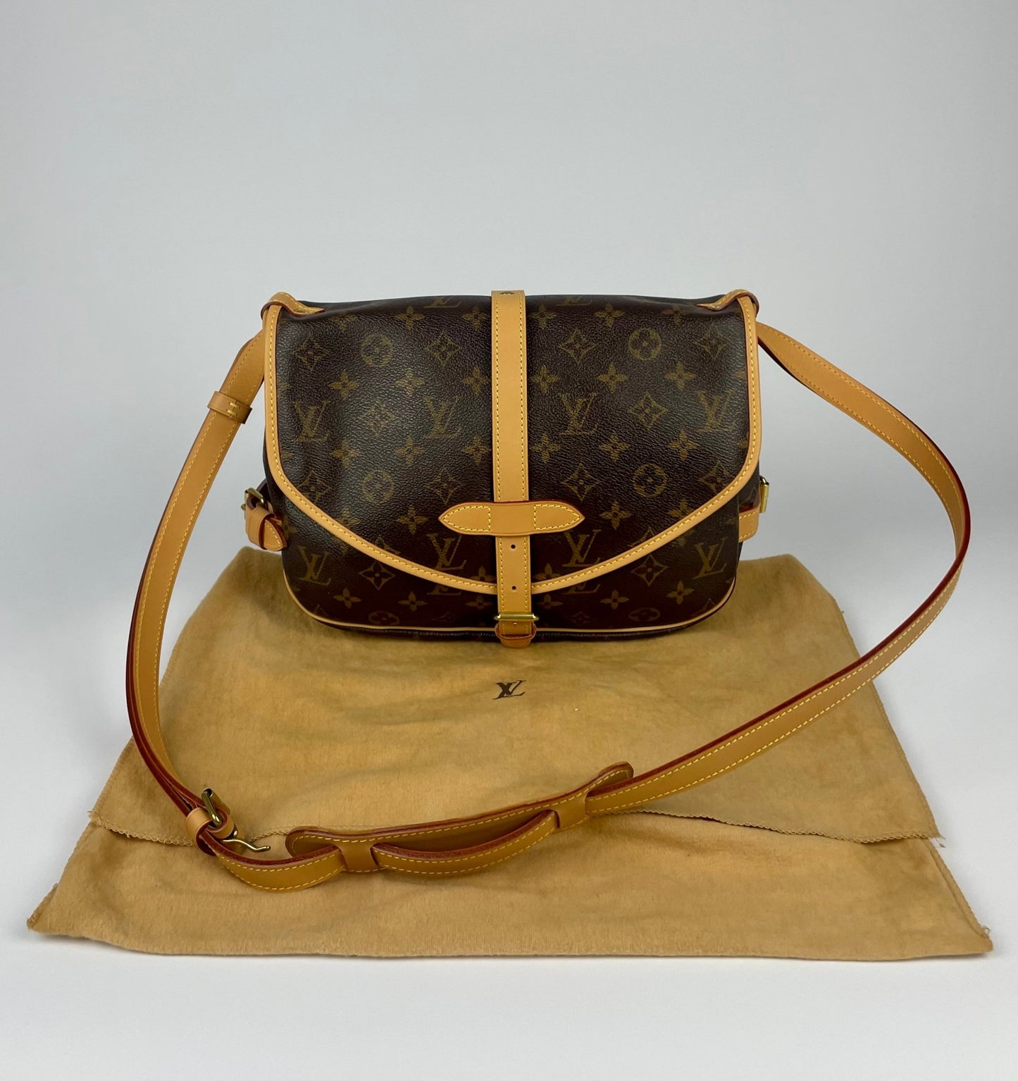 The Vintage Bag Louis Vuitton Saumur 30