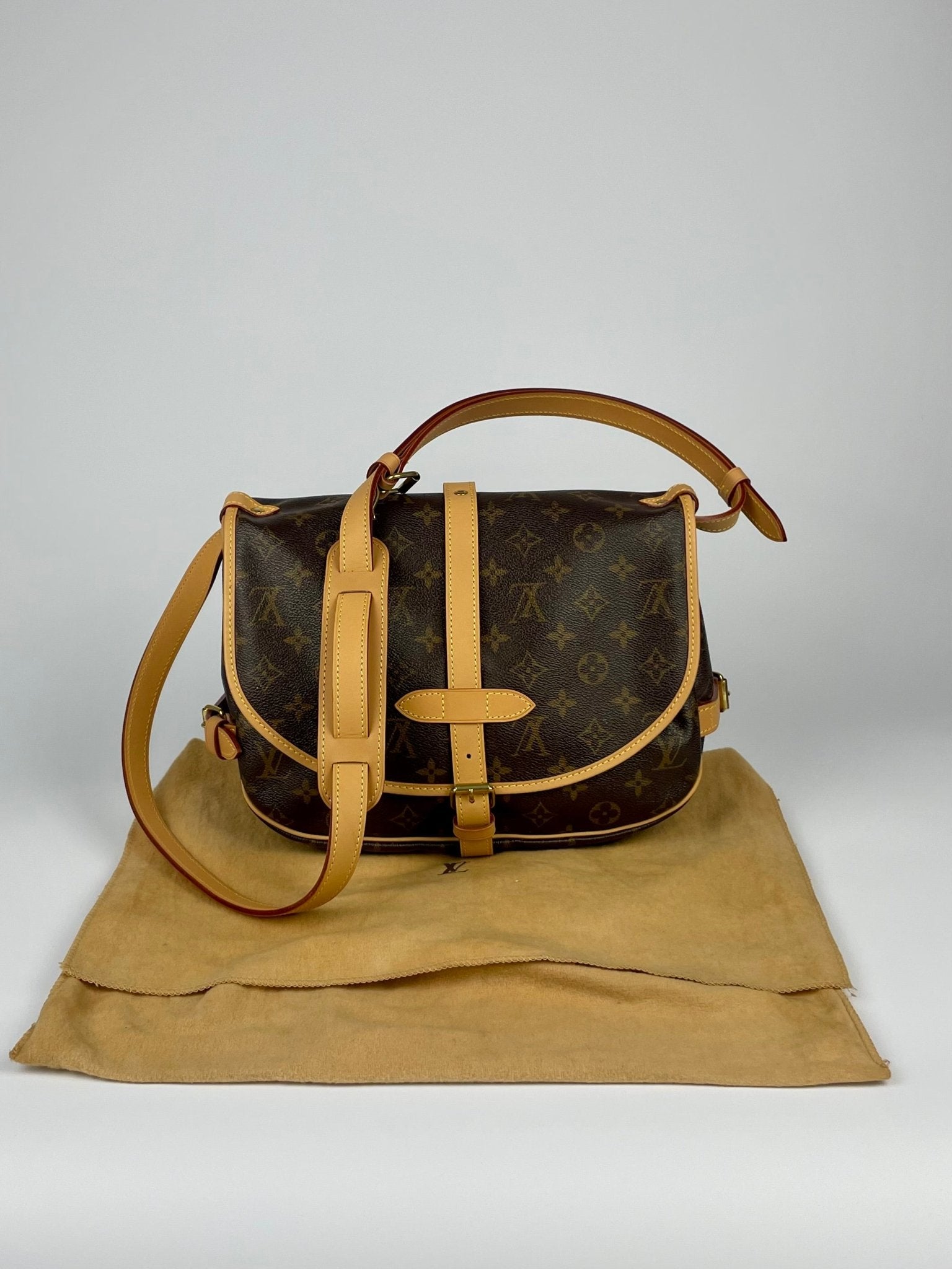 The Vintage Bag Louis Vuitton Saumur 30