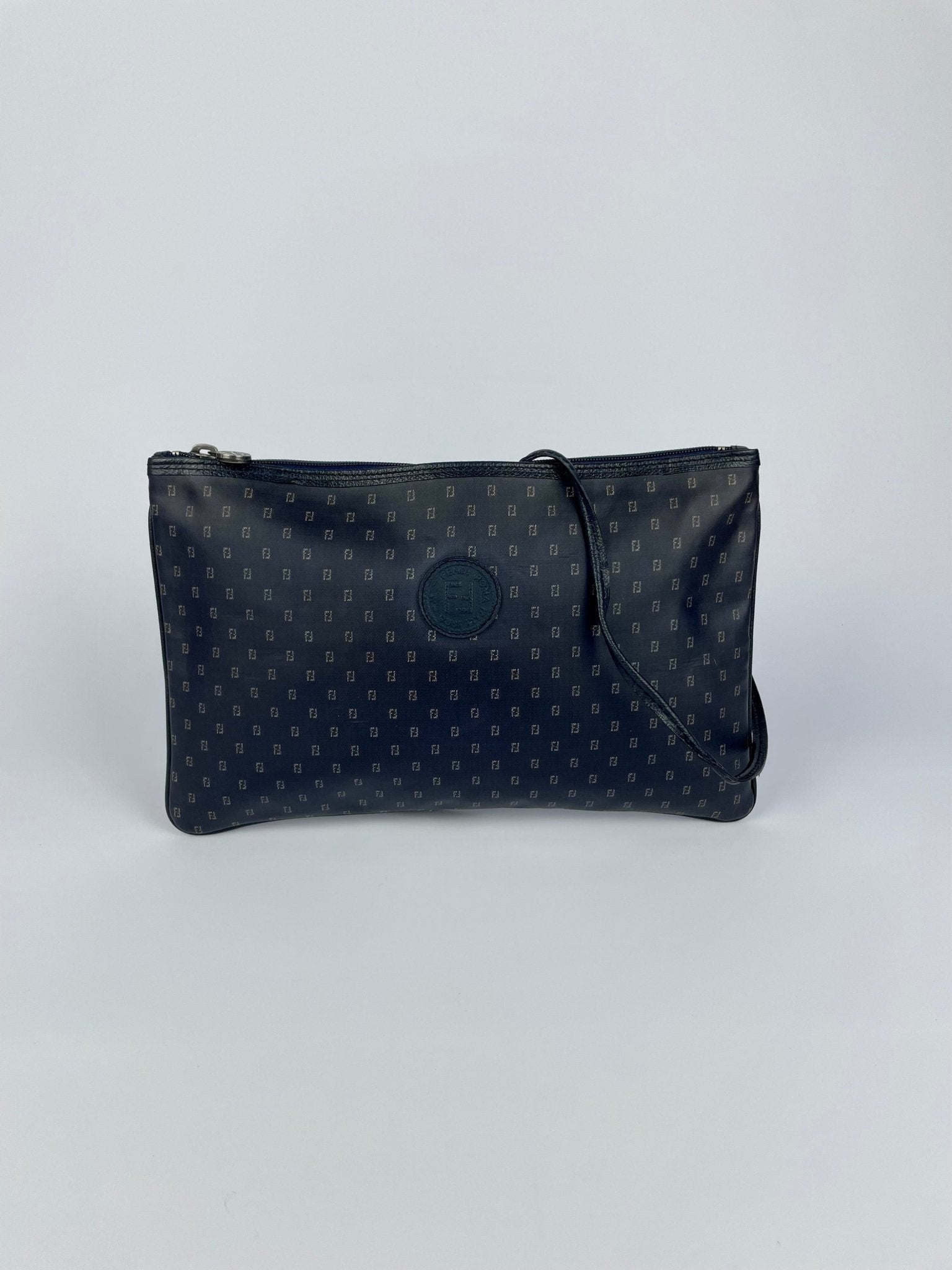 Fendi - Vintage Vogue - skuldertasker - Skuldertaske med monogram vintage tasker og designer tasker