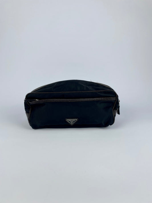 Prada - Vintage Vogue - clutch - Kosmetiktaske i nylon vintage tasker og designer tasker